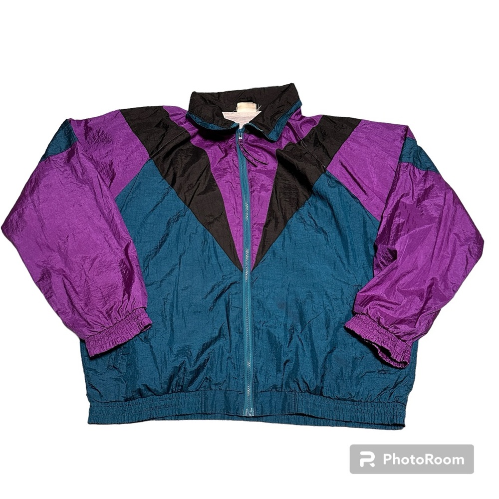 Vintage 90’s windbreaker boxy fit size medium - Picture 1 of 3